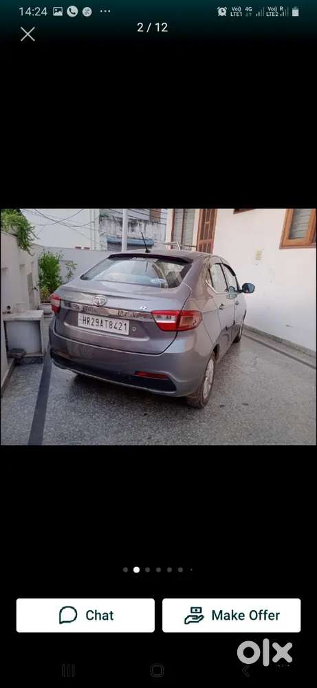 Tata Tigor Xz Diesel  Average  25 + Nice  Car New Tyre