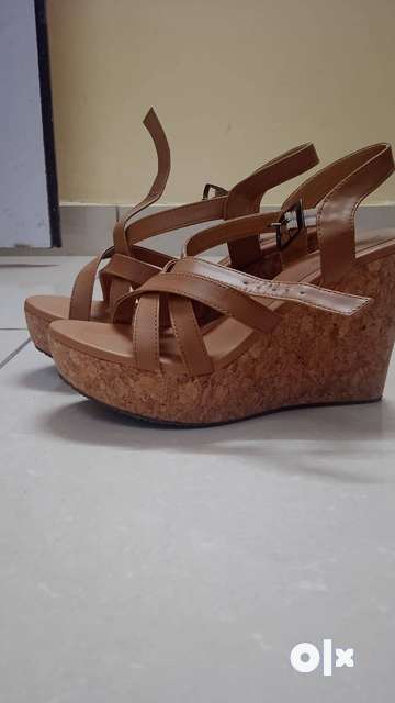 Tan platform wedges new arrivals