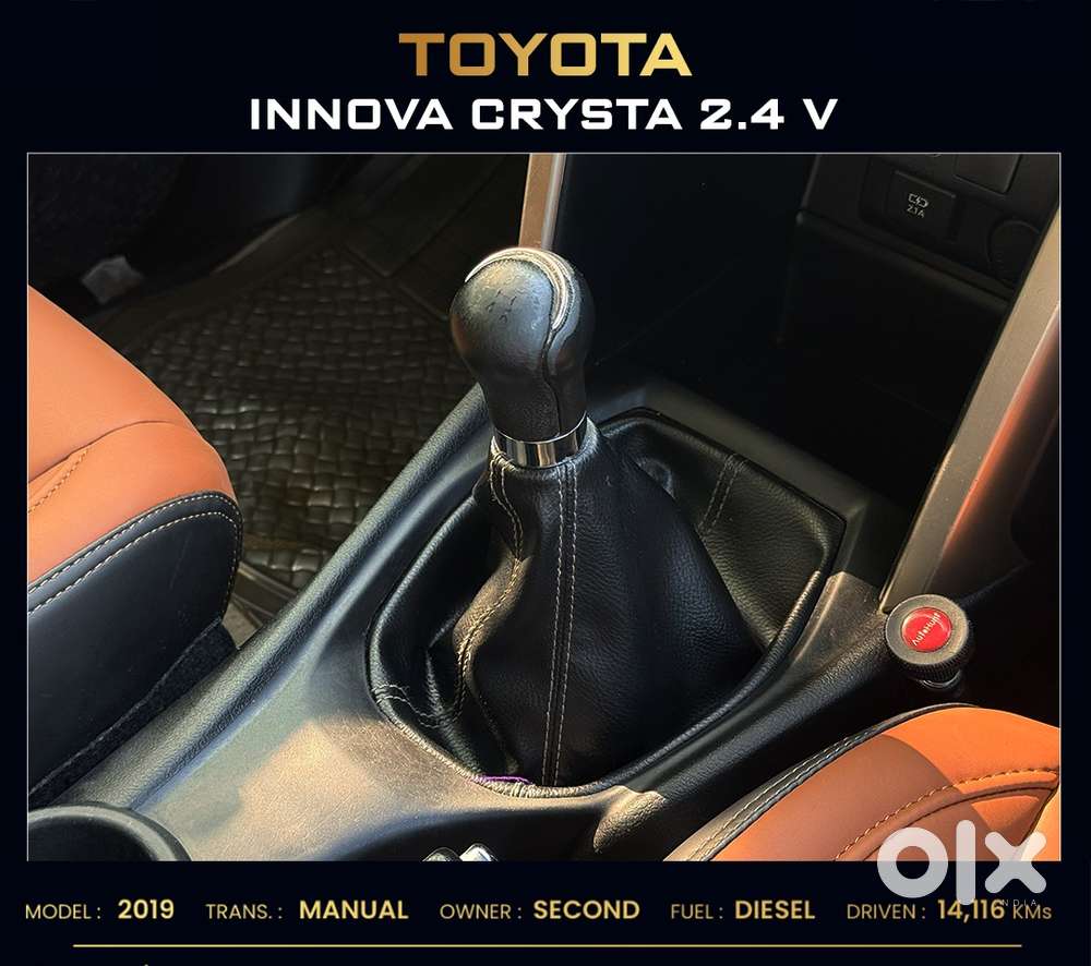 Toyota Innova Crysta 2.4 V 7 Str, 2019, Diesel