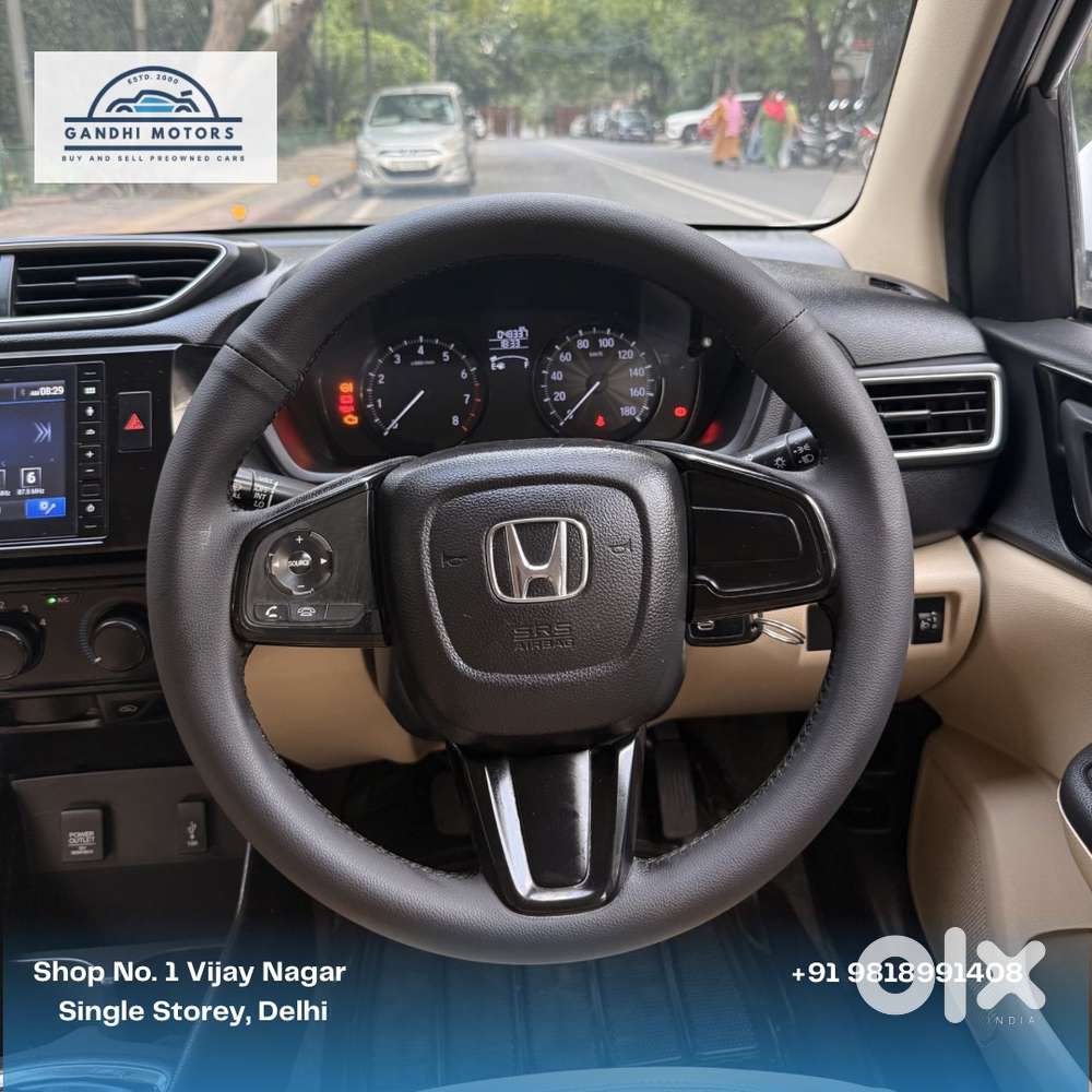2019 Honda Amaze S Mt Petrol