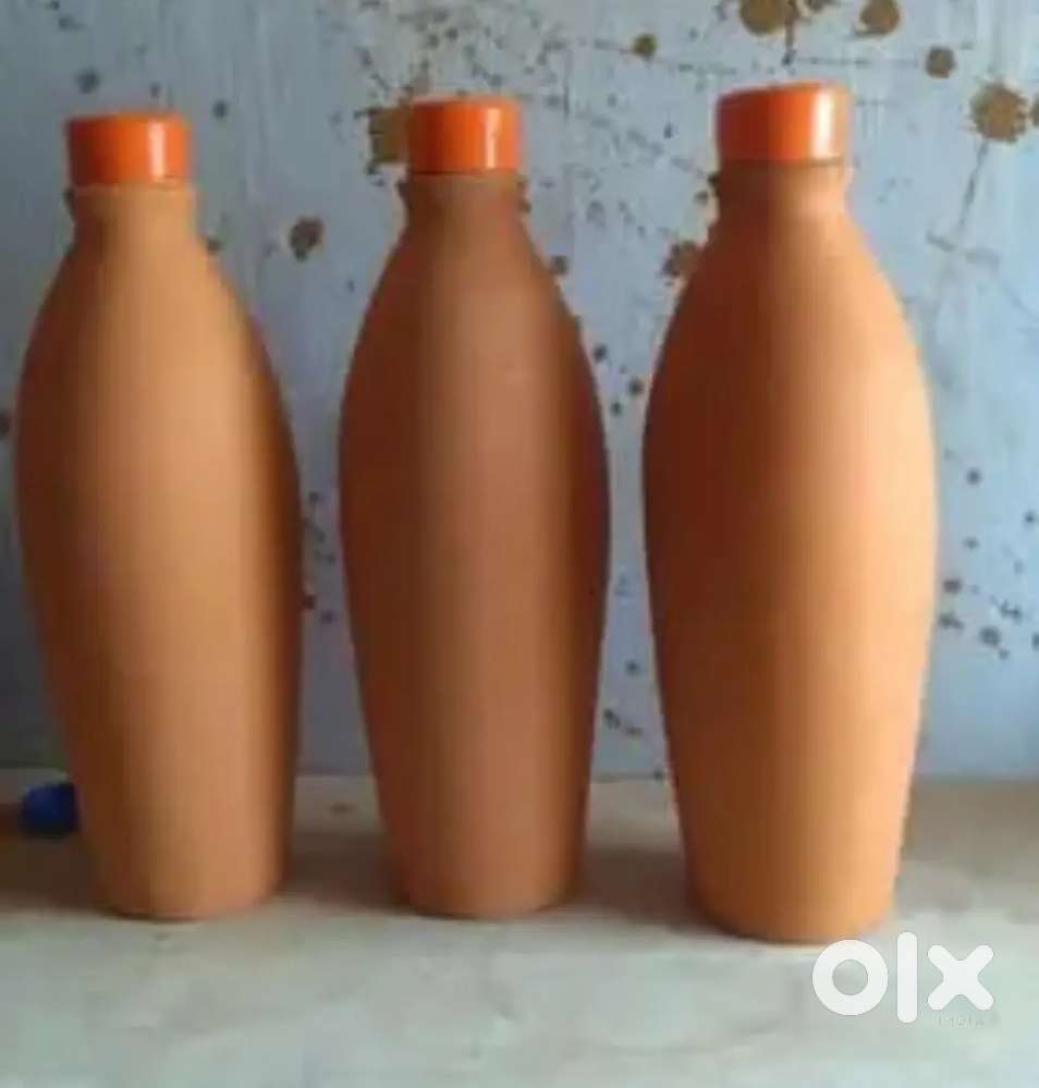 Clay Water Bottle