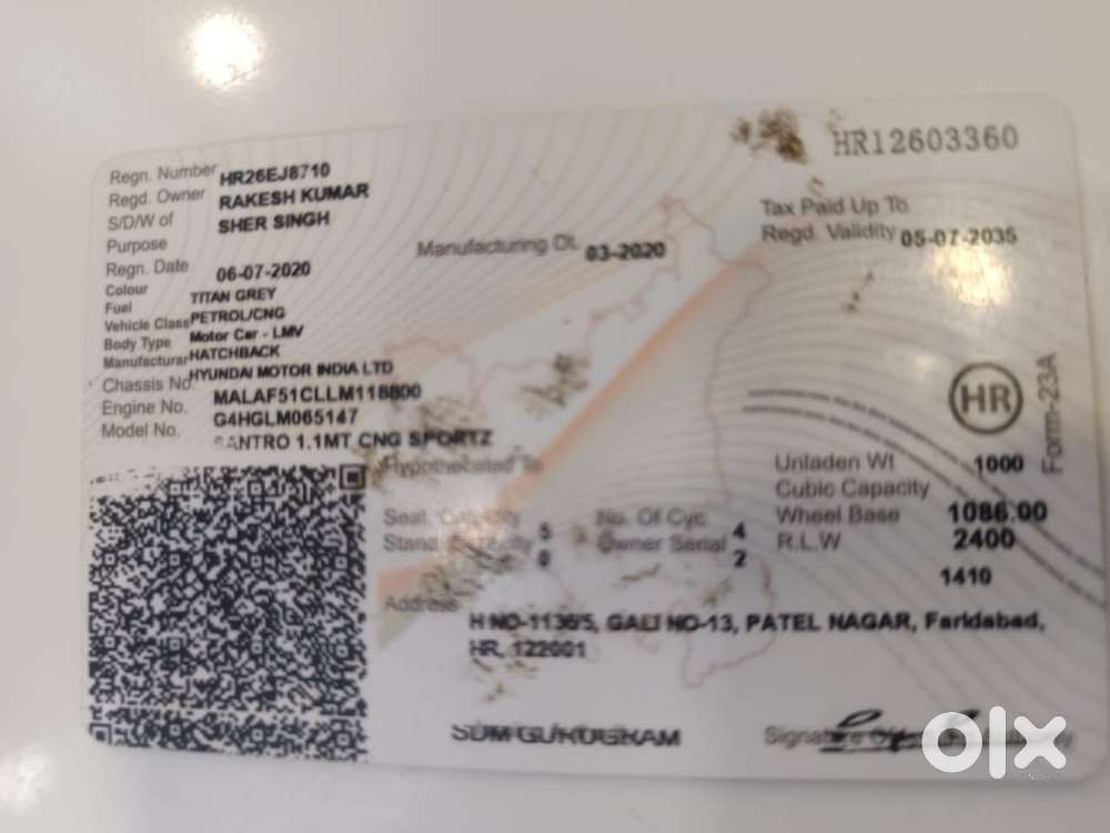 Hyundai New Santro 1.1 Sportz Mt, 2020, Cng & Hybrids