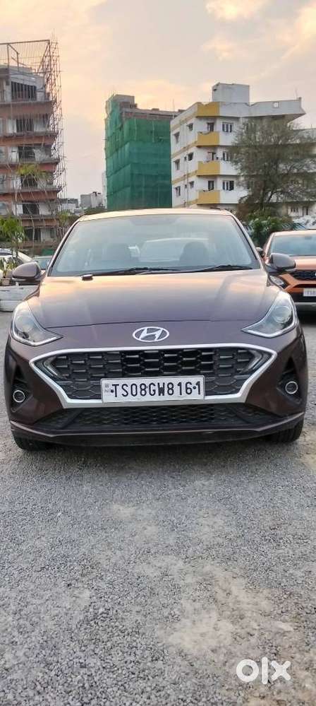 Hyundai Aura Sx Plus Automatic, 2020, Petrol