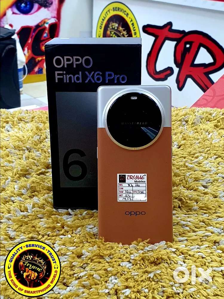 TRYME World No1 Camera OPPO FIND X6 PRO 16GB RAM 256GB Full kit