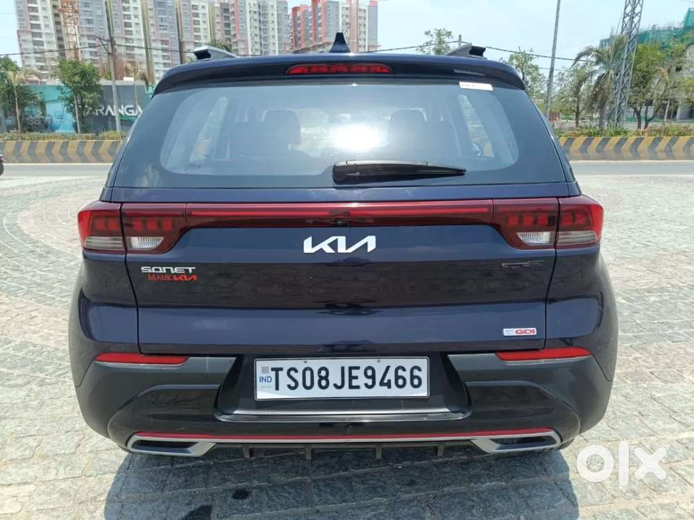 Kia Sonet Gtx Plus Turbo Imt, 2022, Petrol