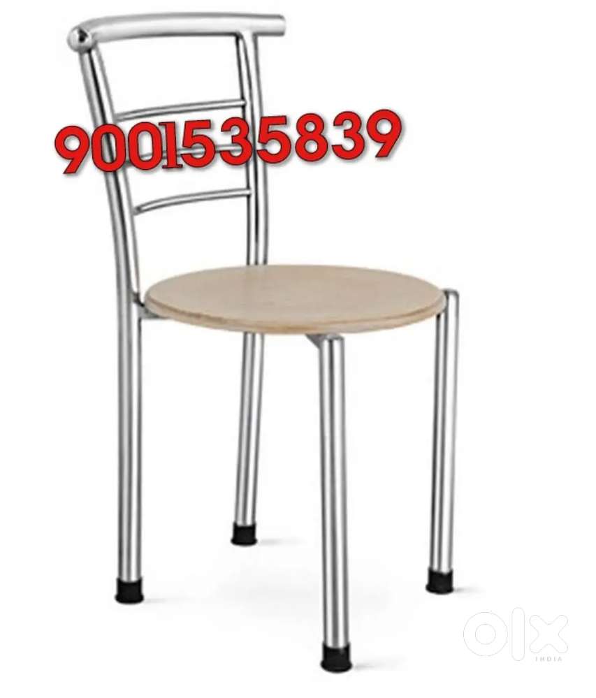 New ss frame restaurant chair with wooden seat restaurant furniture Other Household Items
