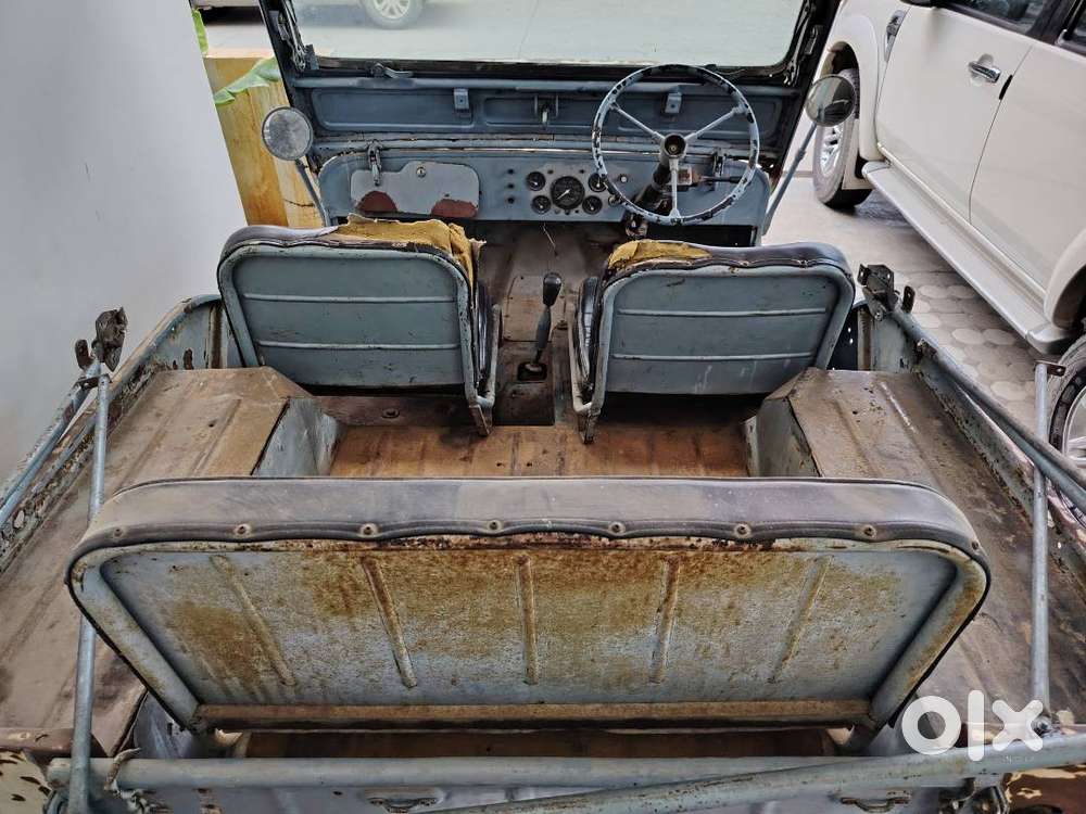 Antique Willys Cj2a (1948), Original Body, Low Bonnet, Collector Piece