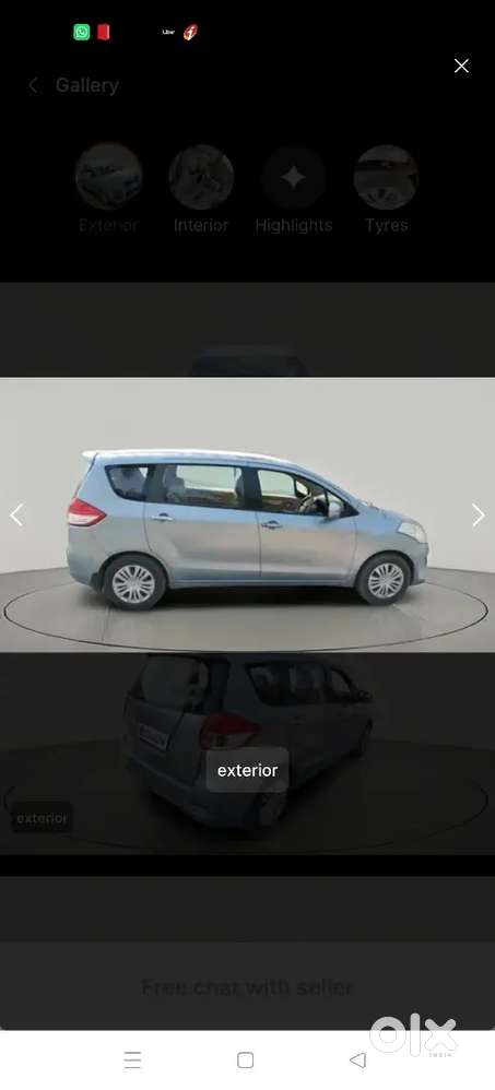Maruti Suzuki Ertiga 2013 Cng /petrol