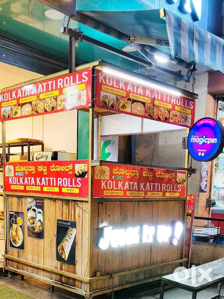 Chaat counter for rental in hsr layout.. For Rent Shops & Offices 1752578776