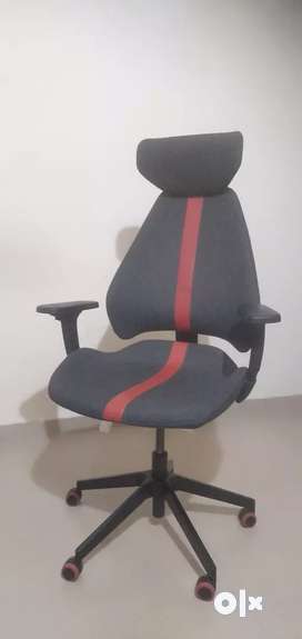 GRUPPSPEL gaming chair, Gunnared black/grey - IKEA