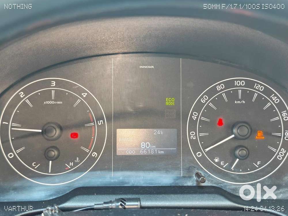 Toyota Innova Crysta Gx 2023 Mt D