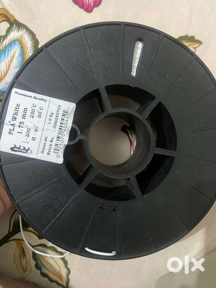 Pla white 1.75 mm printer filamet