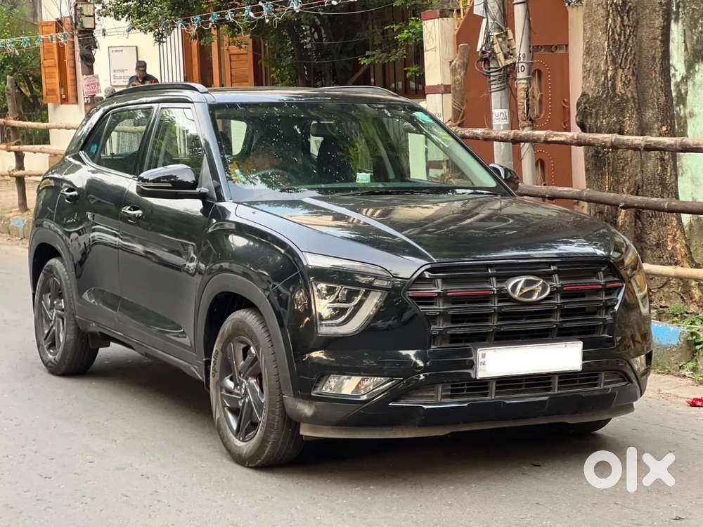 Hyundai Creta 1.5 S Plus Knight Petrol, 2022, Petrol