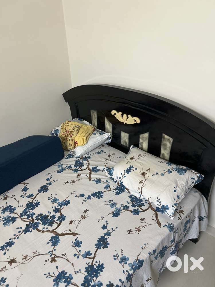 Queen Size Cot with Mattress