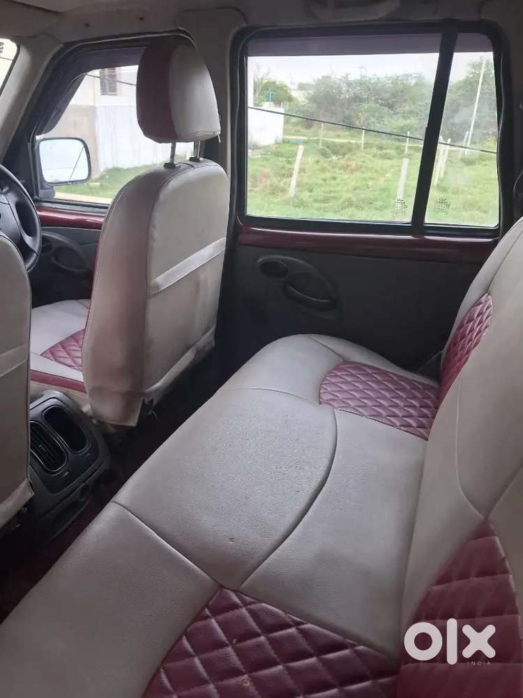 Mahindra Scorpio 2006 Diesel 9 Seater 4th Owner Apple Red Full Running