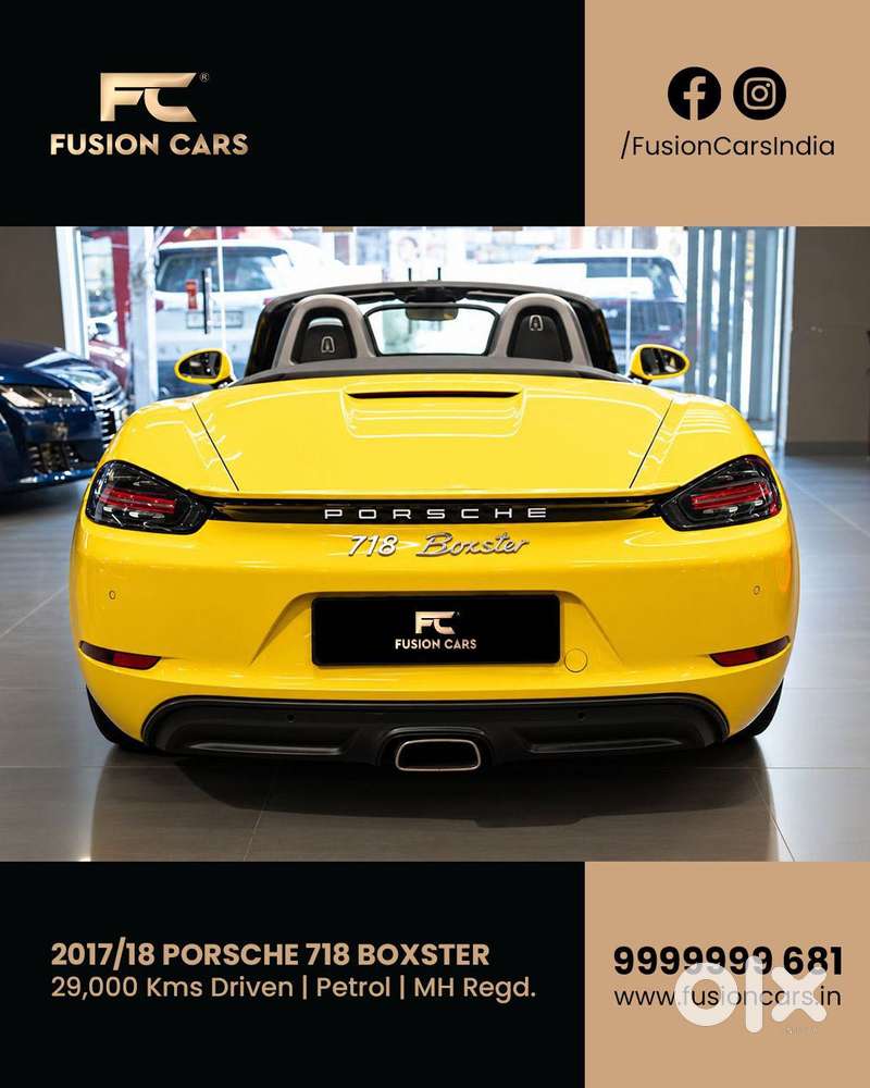 Porsche 718 Boxster, 2018, Petrol