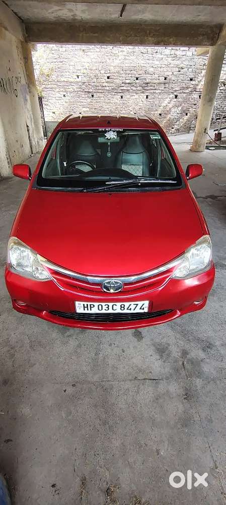 Toyota Etios (red) - Hp 03 Registered - Well Maintained Car For Sale