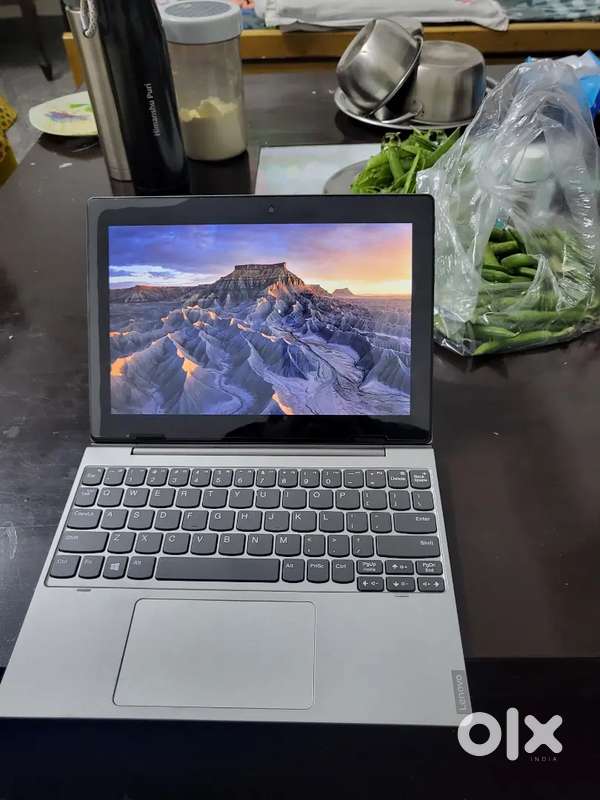 Lenovo 11 inch windows tab with touchscreen and  keyboard detachable