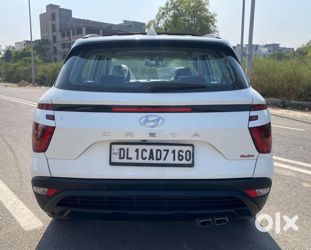 Hyundai Creta 1.4 Sx (o) Turbo Petrol Dct Dual Tone, 2021, Petrol