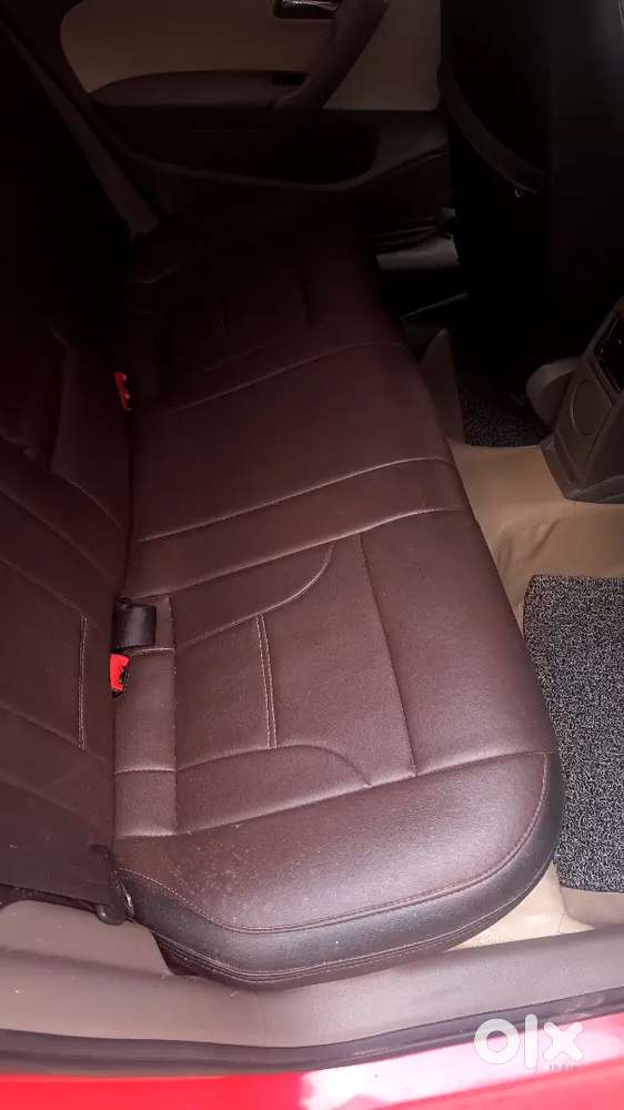 Red Color Skoda Rapid