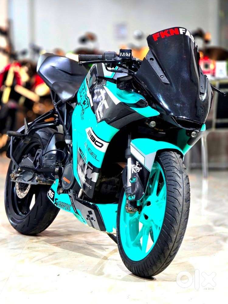 Rc 200 Modified Blue Ktm Duke 125 Ktm Bike Blue Colour Deals