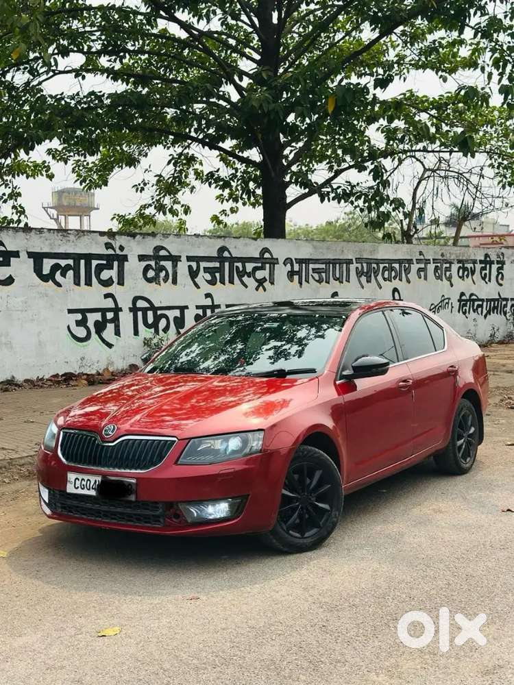 Skoda Octavia Eleganceat 2.0 Tdi Diesel Riv Red Colour