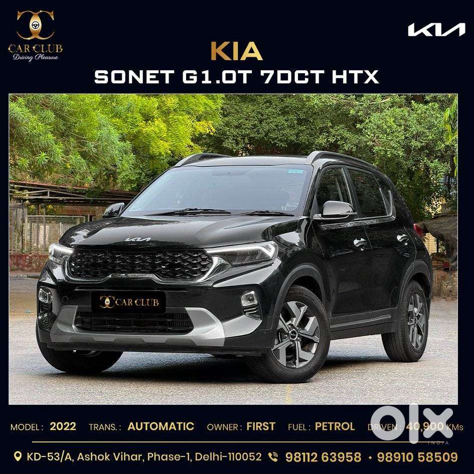 Kia Sonet 1.0 Htx Dct Anniversary Edition, 2022, Petrol