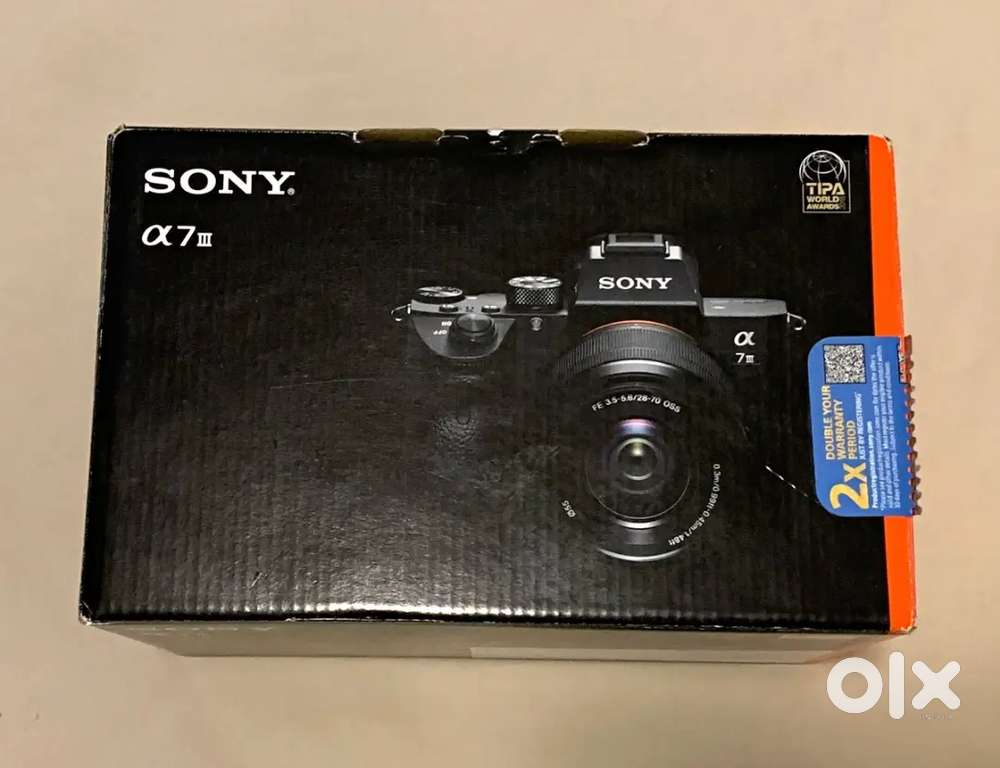 Sony Alpha a7 III Mirrorless Camera 24.2MP 4K Wi-Fi Bluetooth Inused
