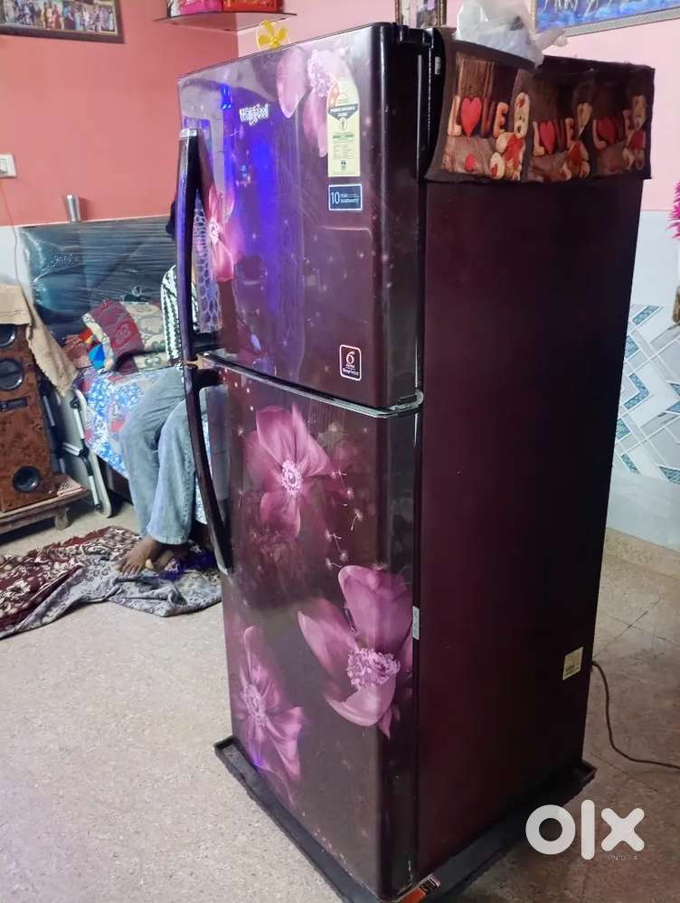 Whirlpool non inverter double door fridge 245 litre