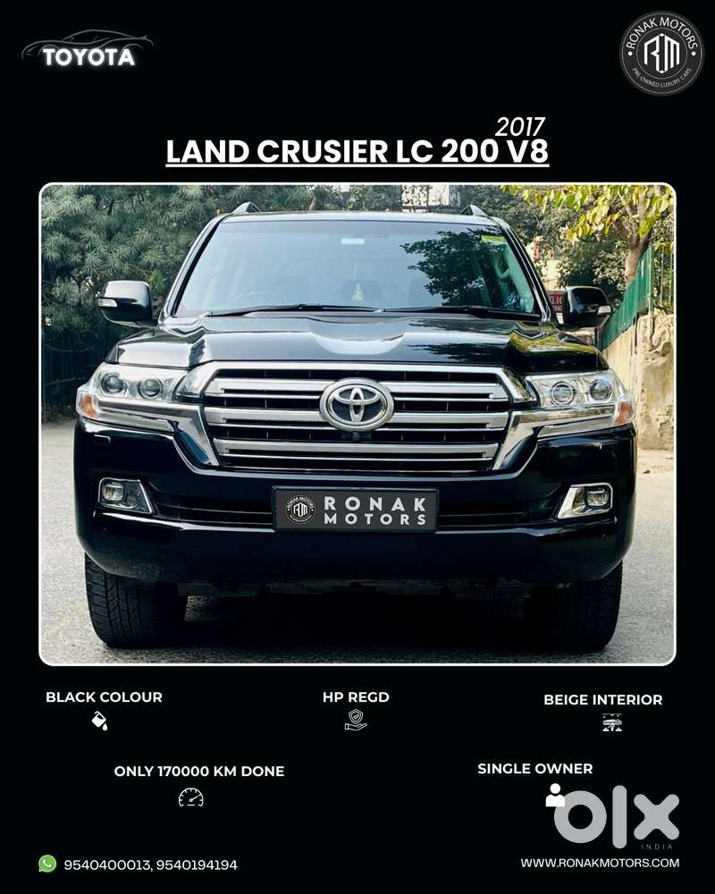 Toyota Land Cruiser [2015-2020] 4.5 Vx Lc 200, 2017, Diesel