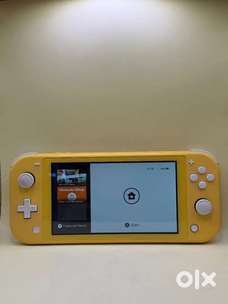 Nintendo Switch Lite console handheld game yellow colour for sale
