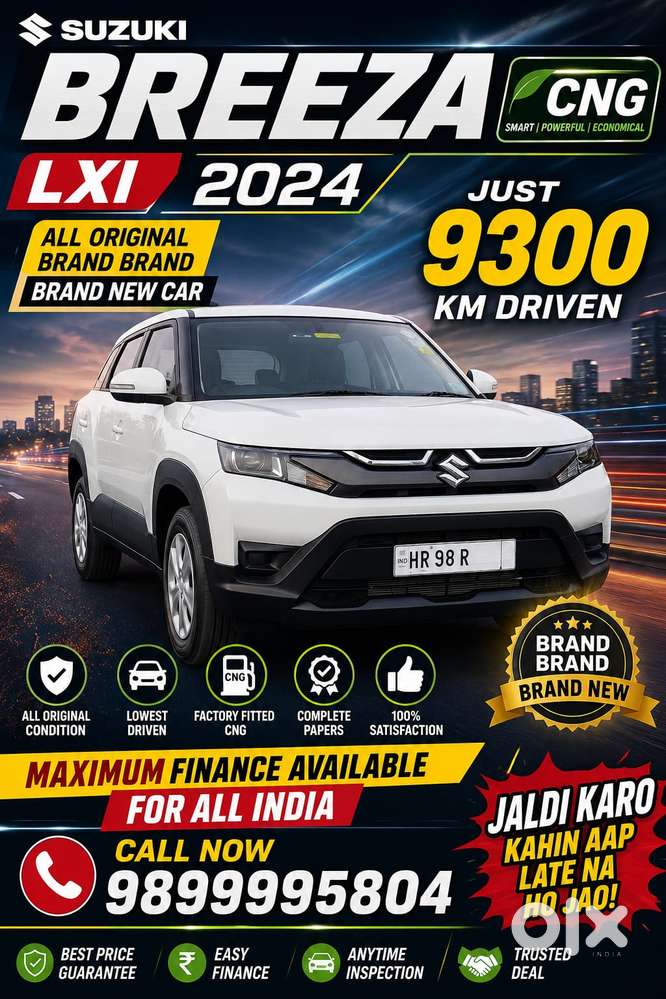Maruti Suzuki Brezza 1.5 Lxi Cng, 2024, Cng & Hybrids