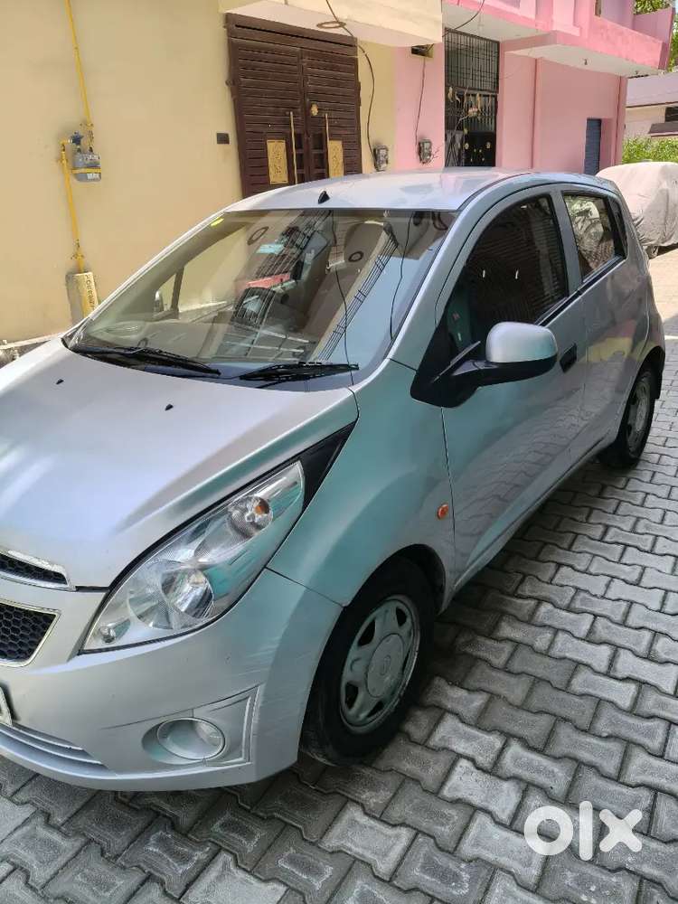 Chevrolet Beat Silver Color Cng