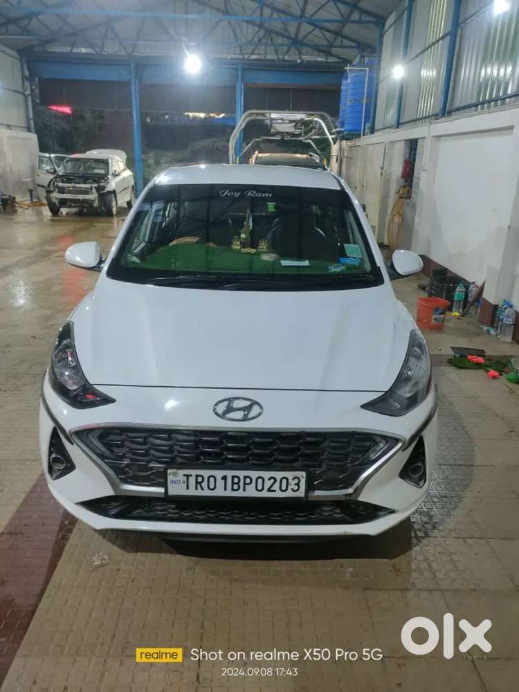 Hyundai Aura 2021 Cng & Hybrids 60000 Km Driven