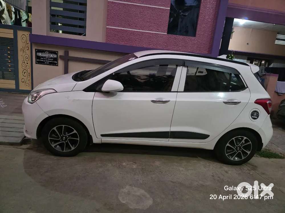 Hyundai Grand I10 2018 Petrol & Cng 77000 Km Driven 4th Owner