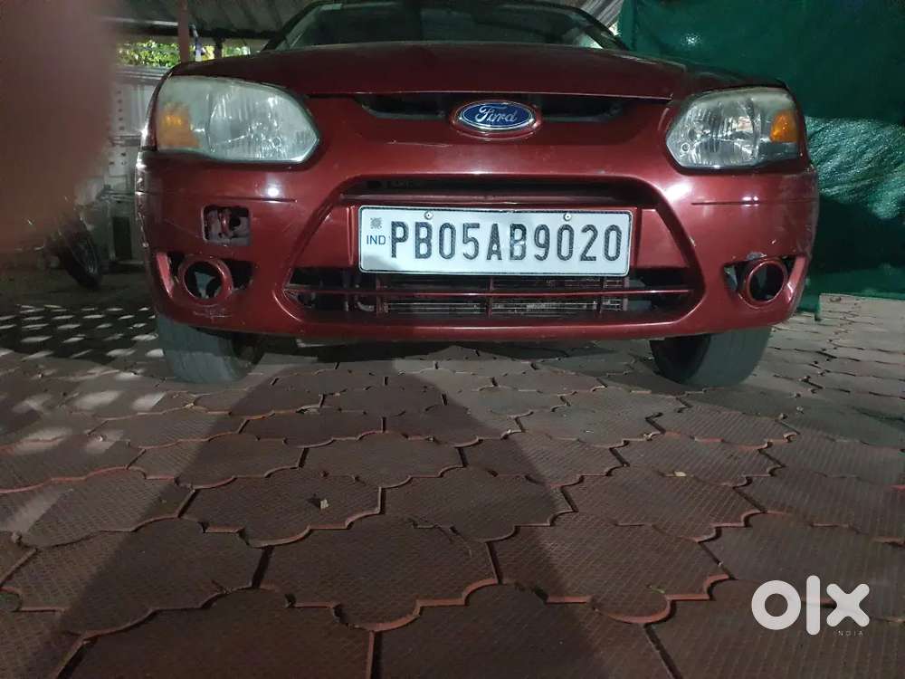 Ikon In Cherry Color In Wonderful Condition. Less Driven Punjab Number