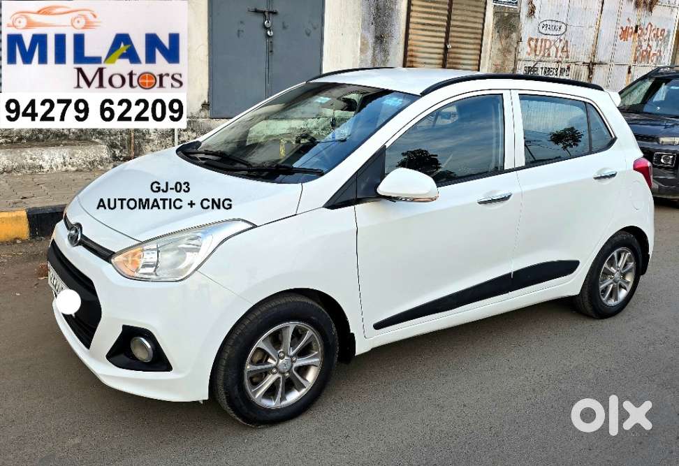 Hyundai Grand I10 1.2 Kappa Vtvt Asta (o) At, 2017, Cng & Hybrids