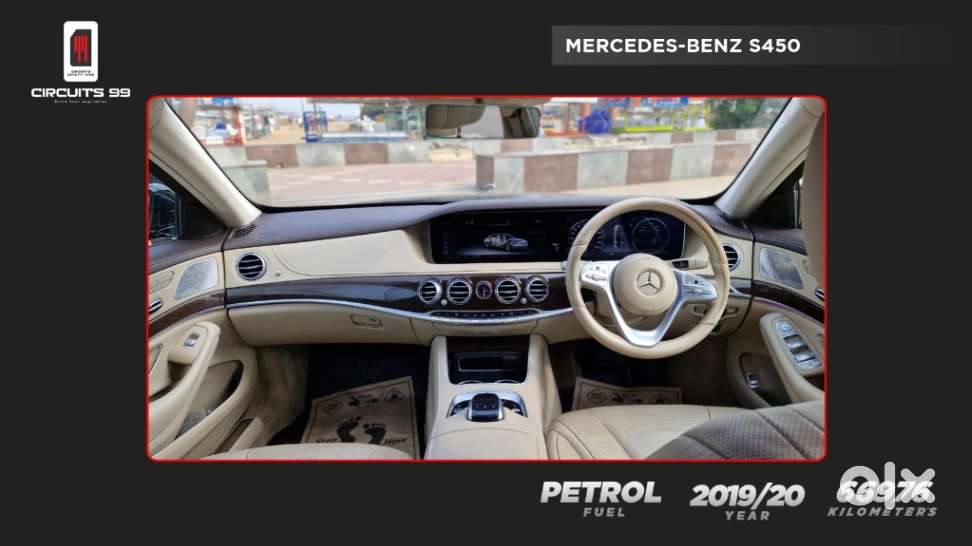 Mercedes-benz S-class S 450 4matic, 2019, Petrol