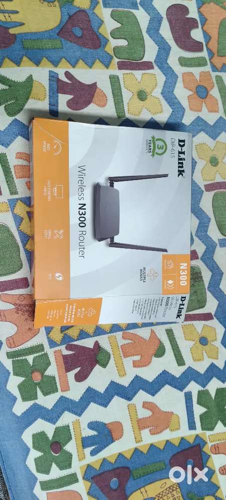 D-Link DIR-615 N300 Wi-Fi Router – Complete Box – Excellent Condition