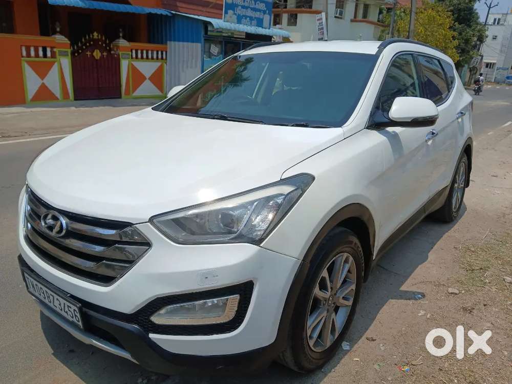 2014 Santafe Sx Automatic Diesel Ac Working Insurance Current 1st Owne