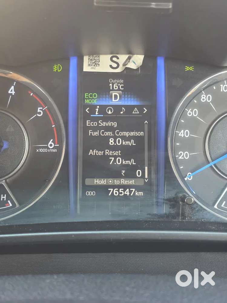 Toyota Fortuner 2019 Diesel 76620 Km Driven, Fully Service Record