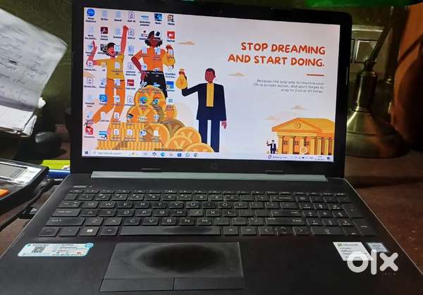 HP 7th Gen i3 8GB RAM Laptop
