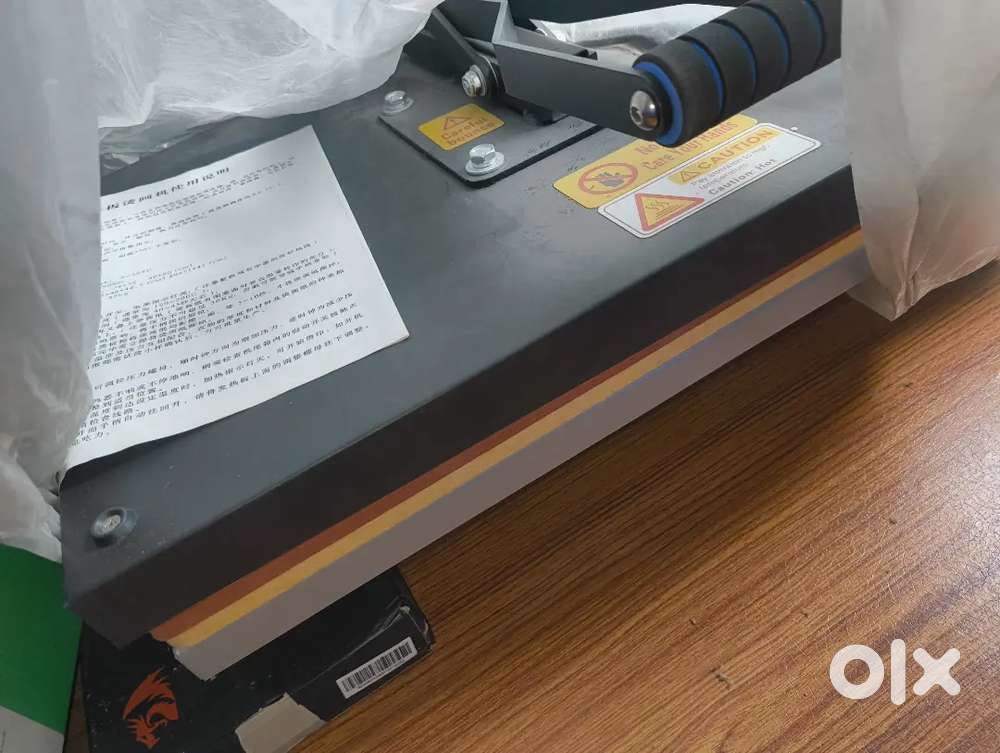 Heat press machine semi automatic