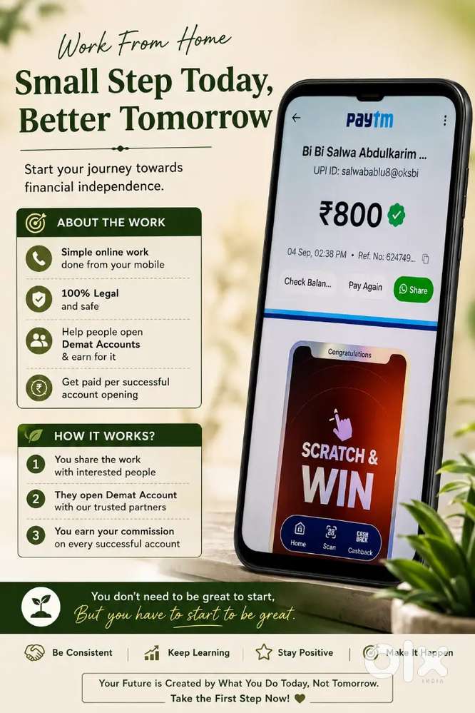 Zero investment earning