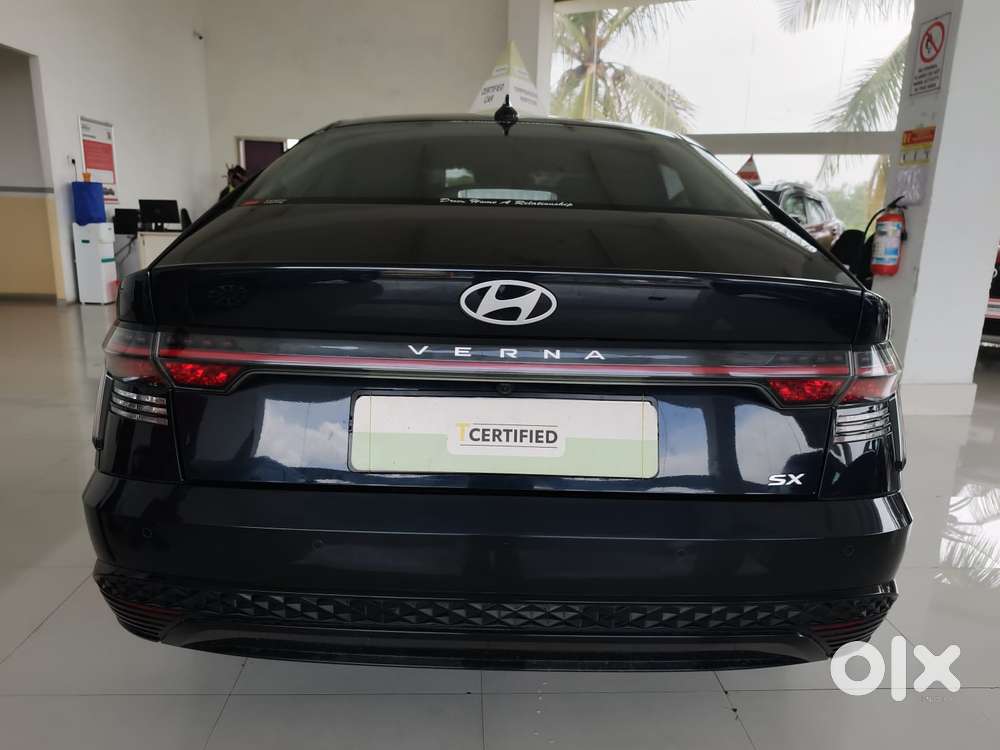 Hyundai Verna Sx (o) 1.5 Turbo Petrol Dct, 2023, Petrol