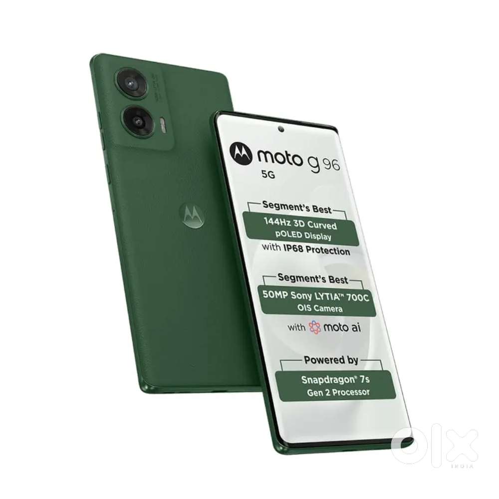 Moto G96 8 -128 with bill box for sale in excellent condition