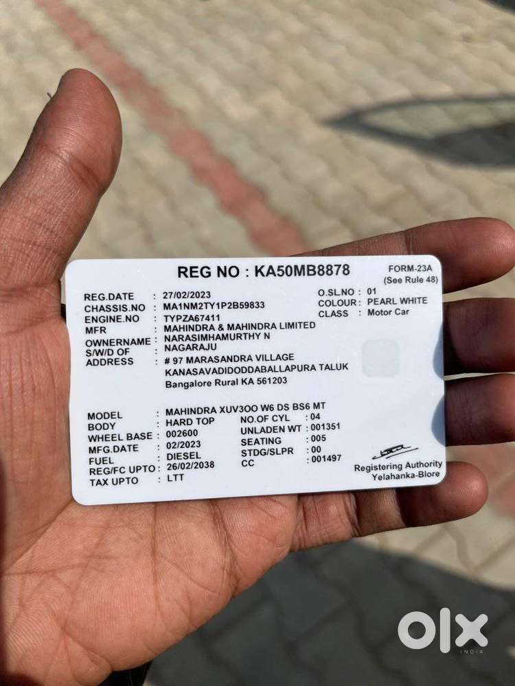 Mahindra Xuv300 W6 Diesel, 2023, Diesel