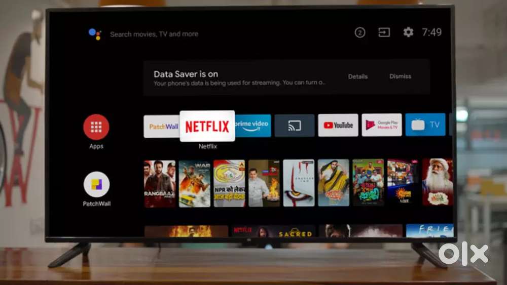 Samsung smart led tv with 4k quality