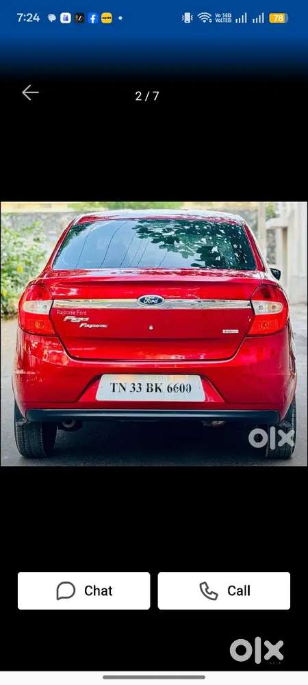 Ford Aspire 2015 Diesel Well Maintained
