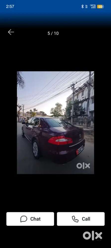 Skoda Superb 2011 Petrol 63000 Km Driven